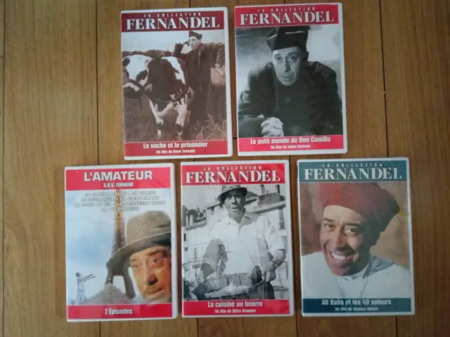 FERNANDEL collection - lot de 5 DVD