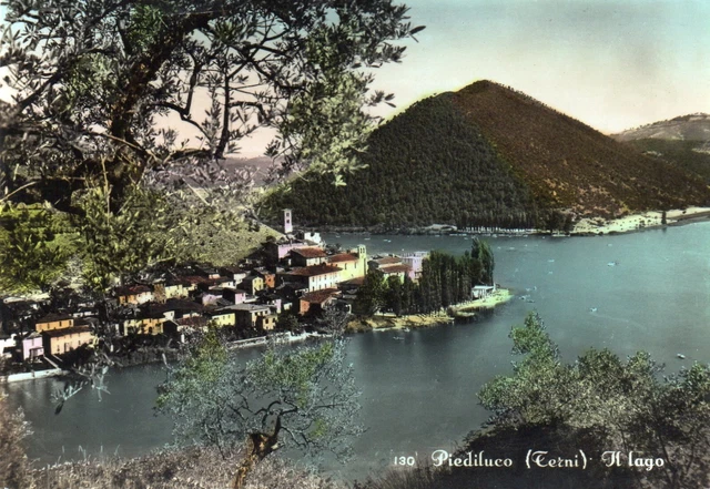 Piediluco Terni Il Lago Viagg.1953