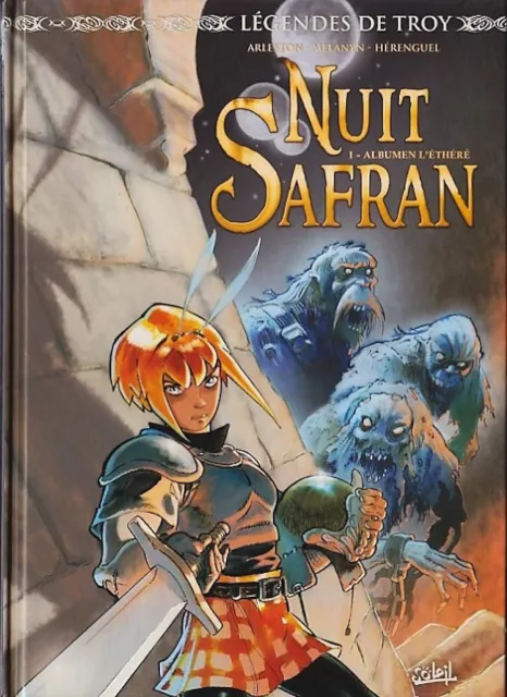 NUIT SAFRAN lot série complète 1 + 2 EO  de ARLESTON & HÉRENGUEL éd Soleil TTBE+