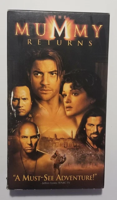 THE MUMMY RETURNS VHS 2001 Starring Brendan Fraser Rachel Weisz £4.73 ...