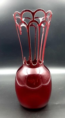 GLASS VASE SALIR MURANO BIENNALE 1938 VENEZIA PELZEL NO VENINI ZECCHIN SCARPA 