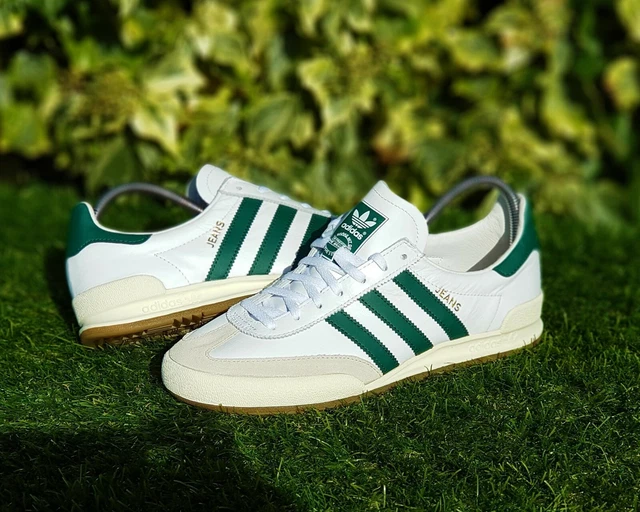 BNWB GENUINE ADIDAS originals ® Jeans MkII Mk2 Leather Trainers UK Size 11 EUR 80,58 - PicClick FR