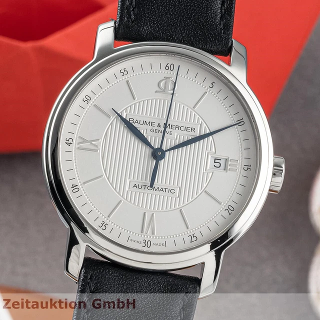 Baume & Mercier Classima Edelstahl Automatik Herrenuhr 65615 VP: 2600,- €
