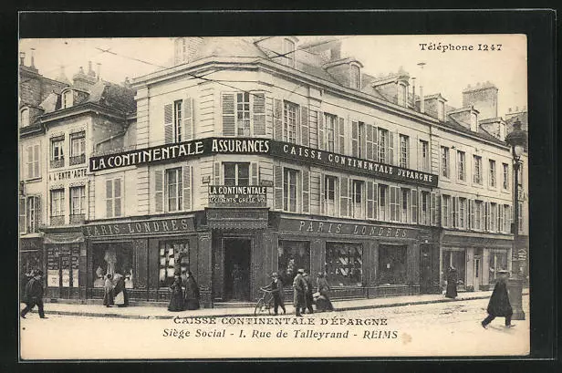 CPA Reims, Rue de Talleyrand