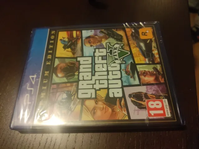 Grand Theft Auto V Premium Edition PS4 PAL ESPAÑA NUEVO CASTELLANO GTA 5 FISICO-