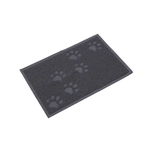 Happy Tails Large Square Feed Mat