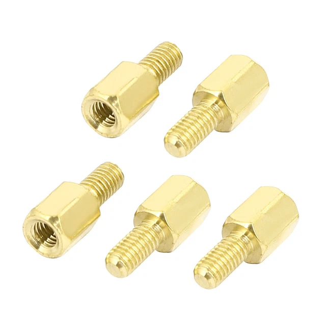 Entretoises Hexagonales En Nylon Blanc - M2 M2.5 M3 M4 - Mâle/femelle - Neuf