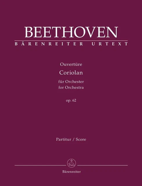 Ouvertüre "Coriolan" für Orchester op. 62 | Ludwig van Beethoven | deutsch