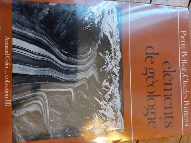 Page De Garde Geologie LIVRE DE SCIENCES naturelles Eléments de géologie Collection Armand