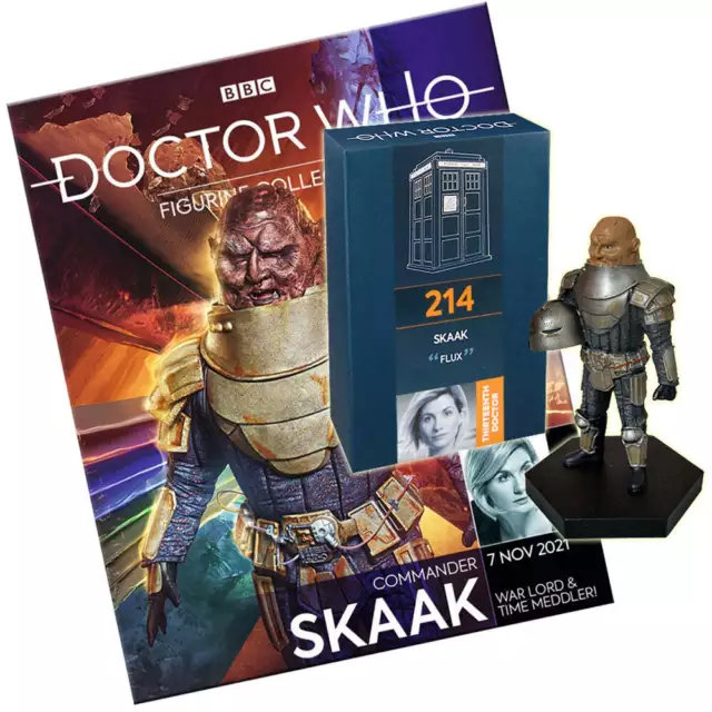 Doctor Who Figurine Magazine Collection Issue 214 - Commander Skaak