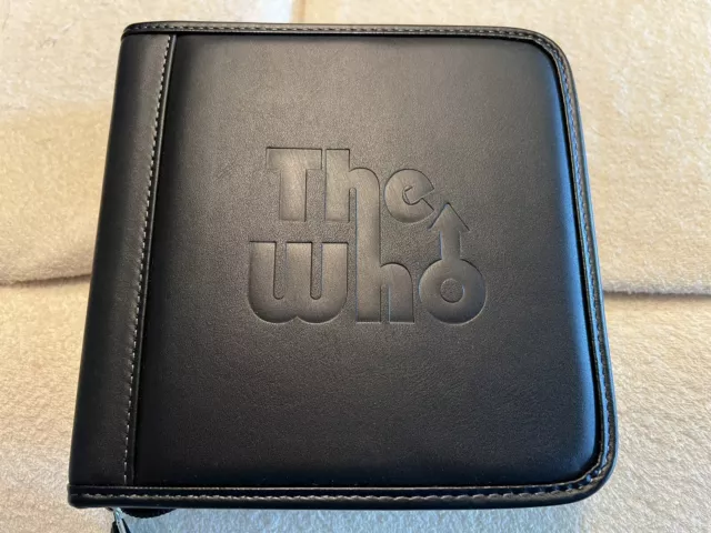 The WHO Ultra Rare Leather CD Case With LEEDS Box FREE SHIPPING