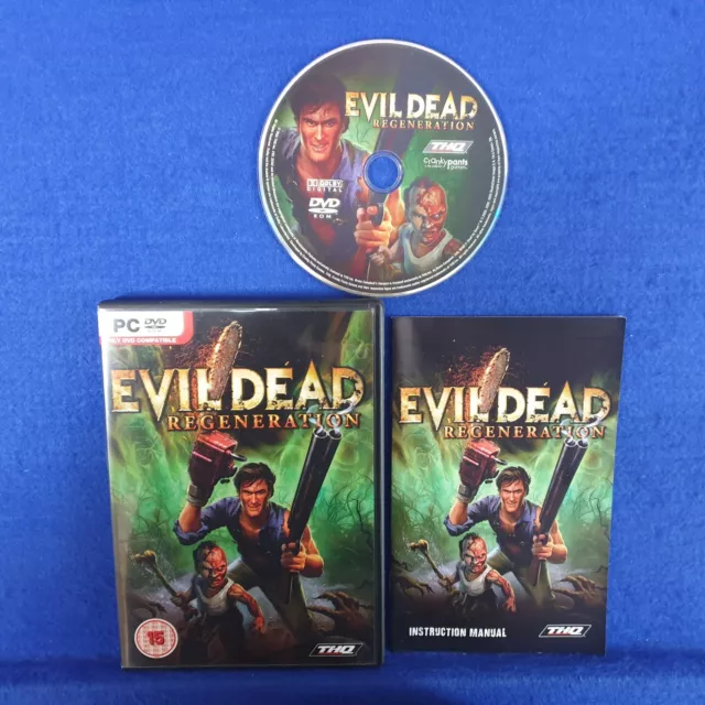 Evil Dead: Regeneration PC Computer Version THQ 4 Discs Near Mint  4005209068741