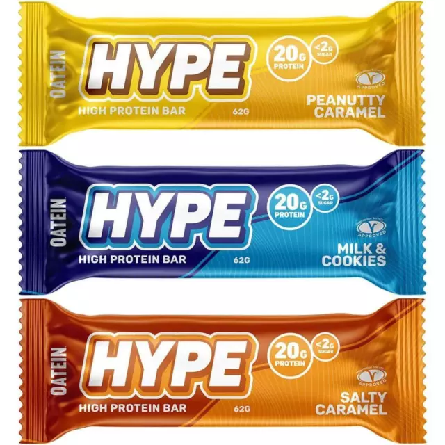 Oatein Hype Protein Bars Running