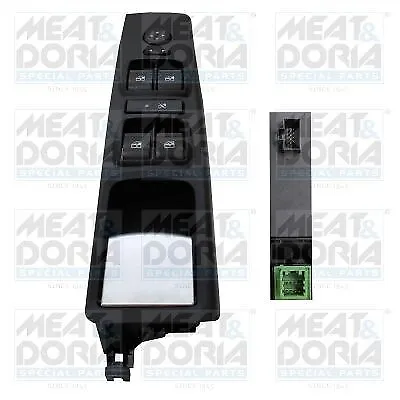 MEAT & DORIA 26034 Interruttore Alzacristallo per FIAT Idea (350) Anteriore Sx