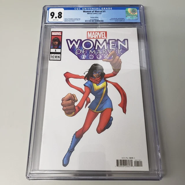 Women Of Marvel 1 CGC 9.8 Caselli Variant Cover Marvel Comics 2023