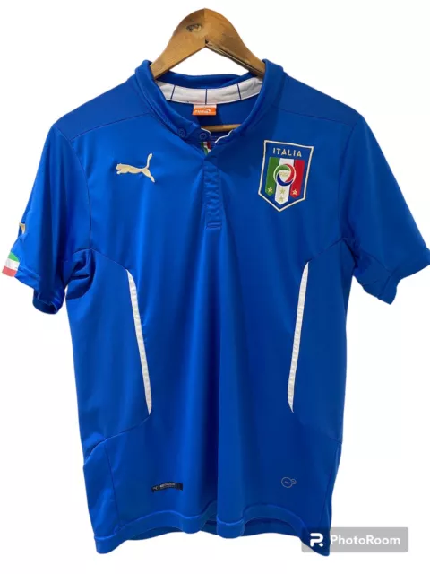 Italy Italia National Team 2014 - 2016 Home Puma Player Issue Shirt size 3XL
