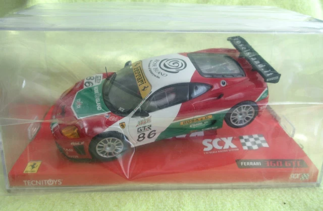 SCALEXTRIC SCX 6248 FERRARI 360 GTC 1/32 new NUEVO SLOT CAR 1/32