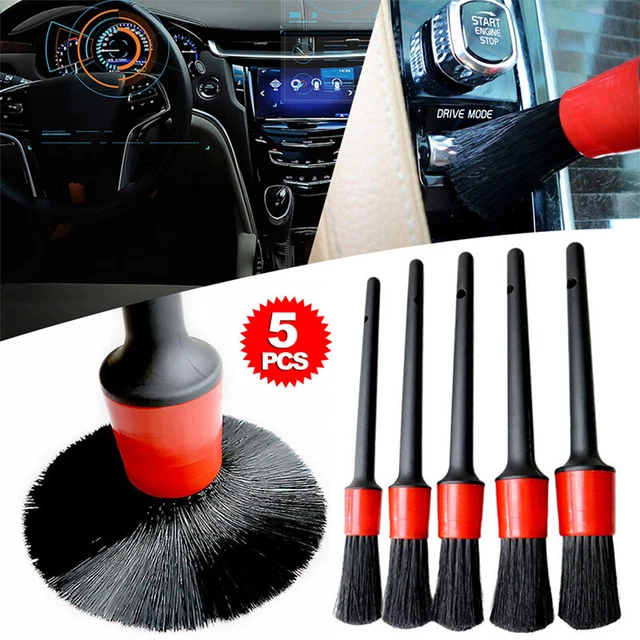 5pcs voiture détaillant les brosses