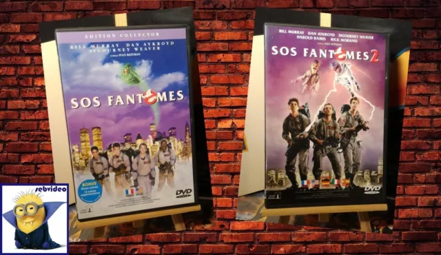 DVD - SOS FANTOMES  1 et 2 [Ghostbusters] – Edition Collector - DVD OCCASION