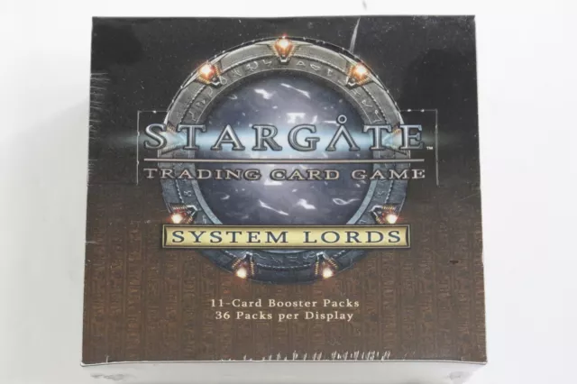 Stargate System Lords TCG CCG Sealed Booster Box