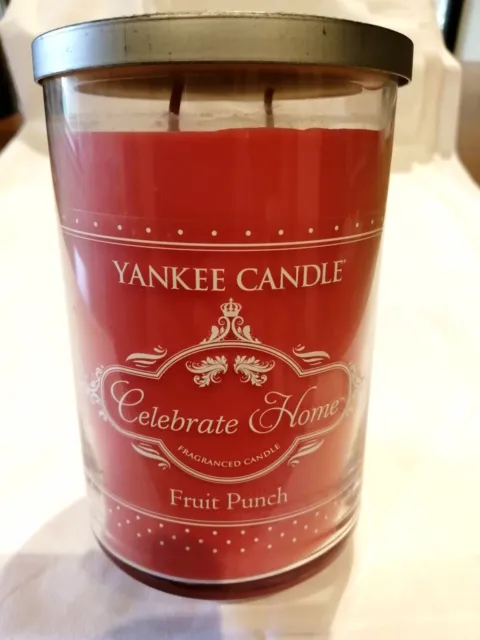 Bougie parfumée Yankee Candle - Grand pilier deux mèches