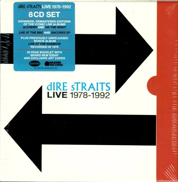 DIRE STRAITS LIVE 1978-1992 *Sealed* 8CD Box Set Remastered w/ Hype ...