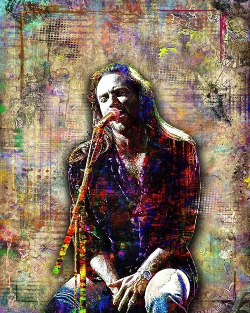 GEOFF TATE QUEENSRYCHE 8x10inch Poster, Queensrÿche Tribute Print Free Shipping