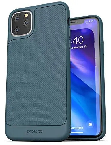 Encased Iphone 11 Pro Case (Thin Armor) Slim Flexible Grip Phone Cover - Blue