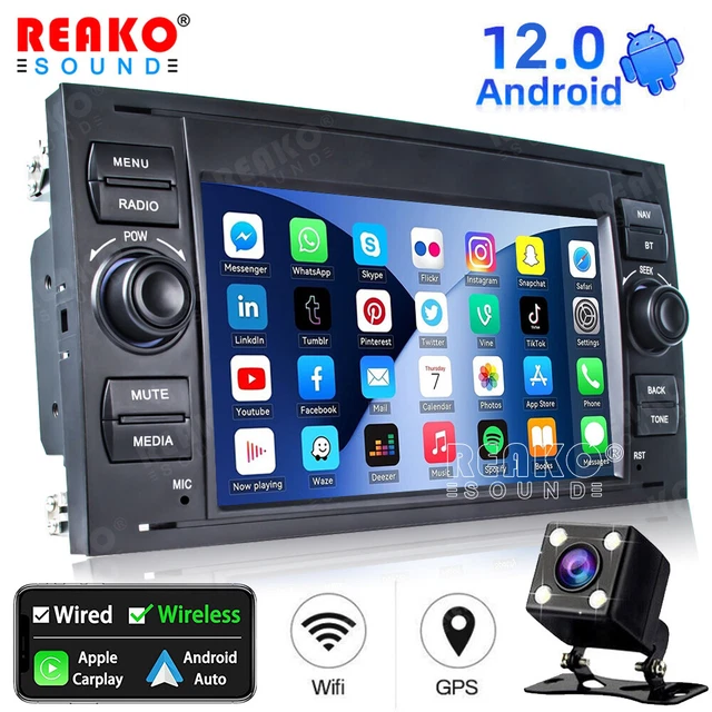 FOR FORD TRANSIT Mk7 Kuga C/SMax Galaxy 7" Car Stereo Radio GPS WIFI