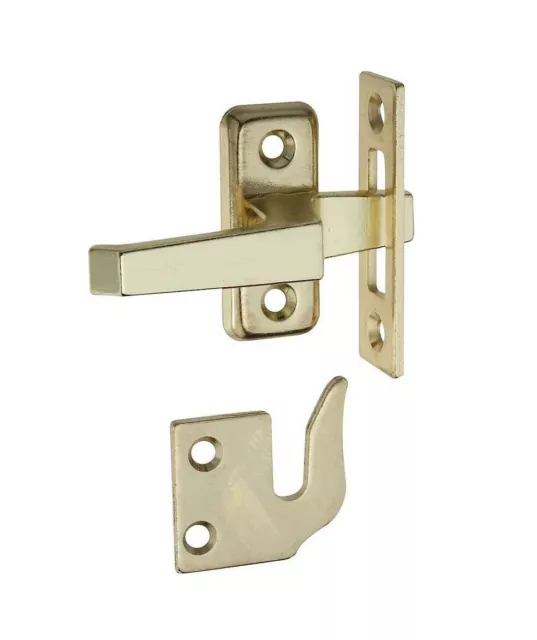 National Hardware 150-003 V750RM Steel Brass Mortise Strike Casement Fastener