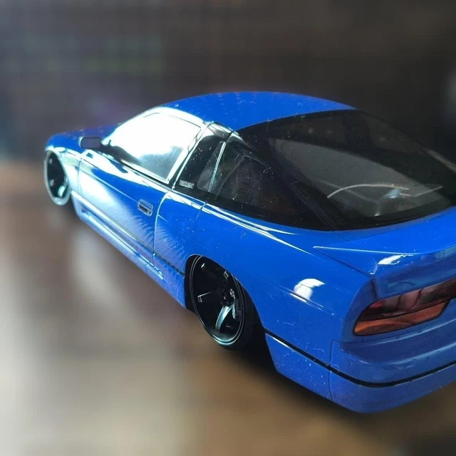 ABC HOBBY 1/10 SilEighty Sileighty RC Body only Painted Blue Violet £ ...