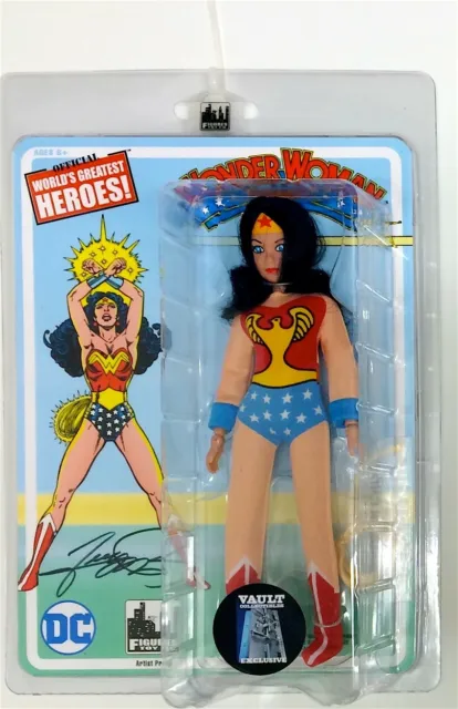 George Perez Exclusive Signed Mego Action Figure ~ Wonder Woman #1