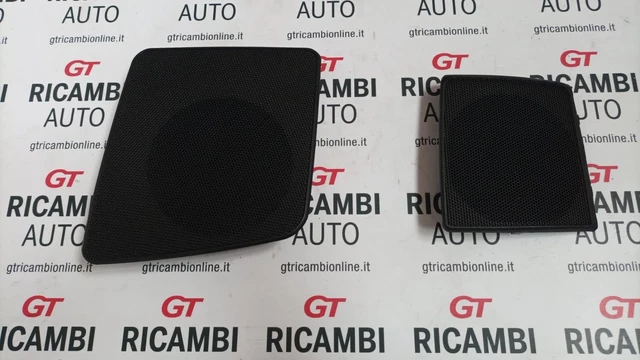 Coppia Griglie Per Altoparlanti Focal – Standard 10cm (100mm) – Universali, Nere