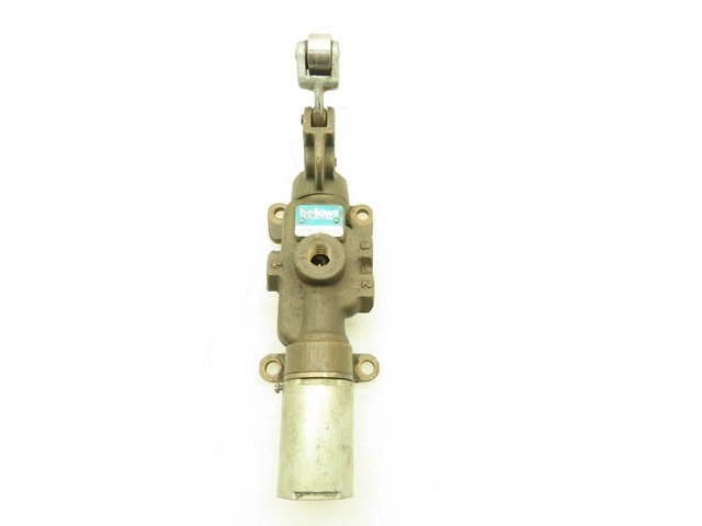 Schrader Bellows M09524643 Pneumatic Manual Air Valve Roller Lever Spring Return