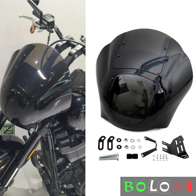 HEADLIGHT FAIRING WINDSHIELD Kit For Harley Low Rider S FXLRS 114 117