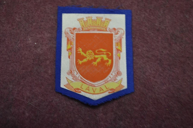 ANCIEN ÉCUSSON BISCOTTE GRECOIRE BLASON RÉGION VILLE FIGEAC CPA