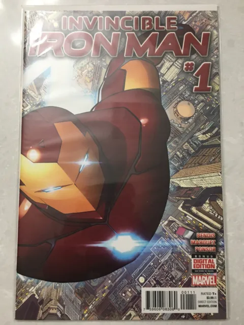 Invincible Iron Man # 1 First Print 2015 NM Marvel Comics Ironheart RiRi Gemini