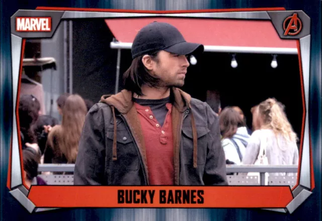 Topps Trading Card 28 - Bucky Barnes - Marvel Missions 2017