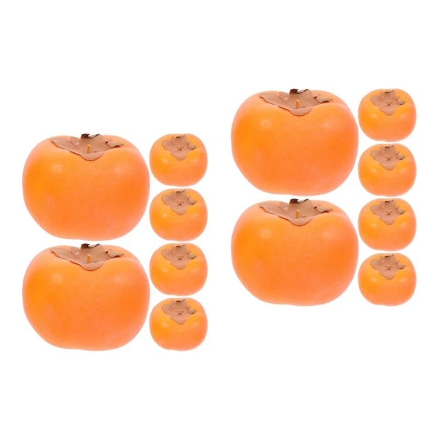 12 pz foto cachi decorativi finta decorazione cachi per foto supermercato
