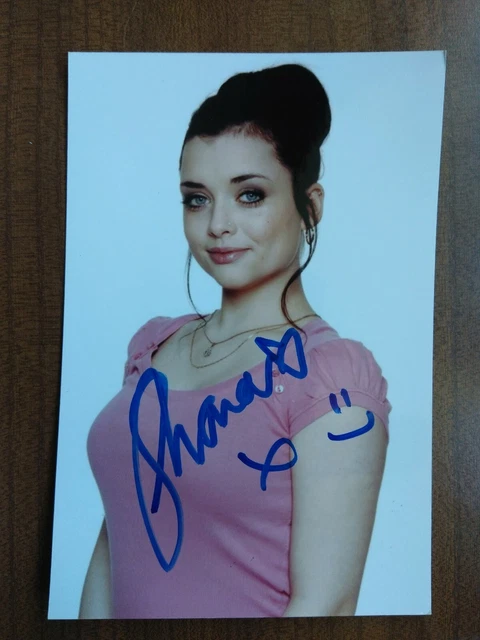 SHONA MCGARTY *Whitney Dean* EASTENDERS HAND SIGNED AUTOGRAPH FAN CAST PHOTO
