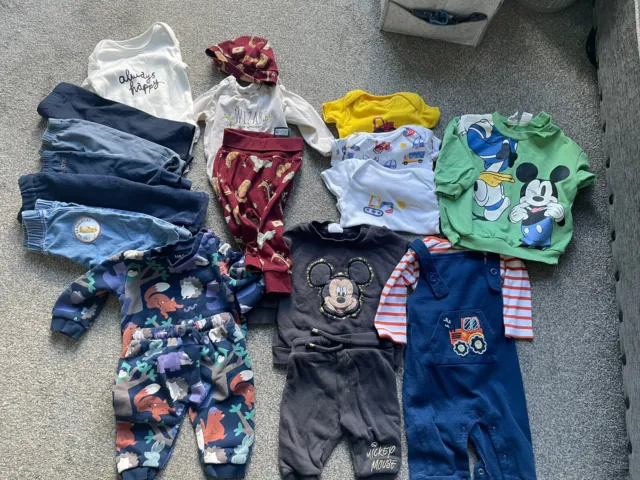 baby boy clothes 3-6 months bundle NEXT M&S H&M plus more