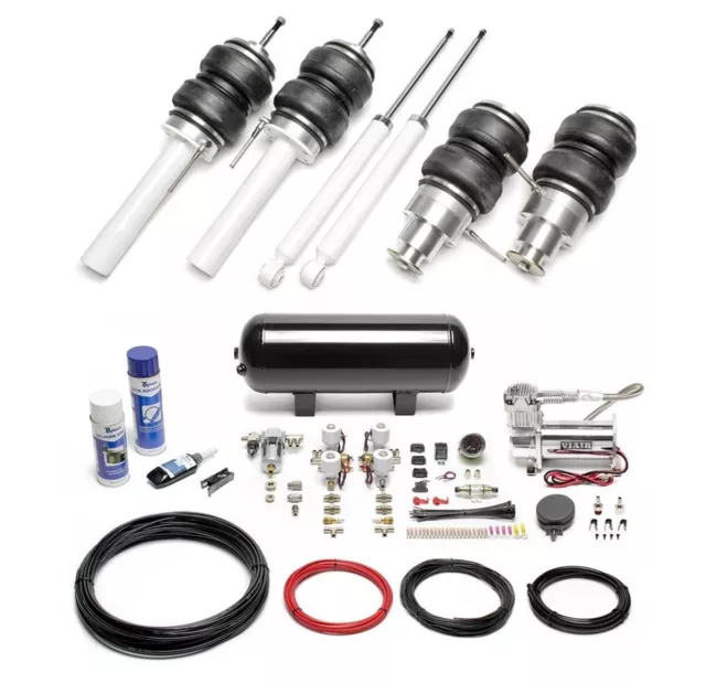 1X TA Technix Aria-Corsa Sospensione Pneumatica + Kit Compressore Per A4 8K B8