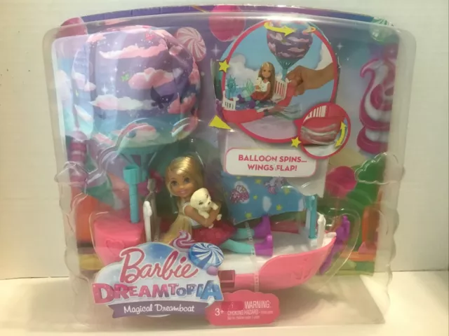BARBIE DREAMTOPIA Chelsea Dream Topia Magical Dreamboat And Doll