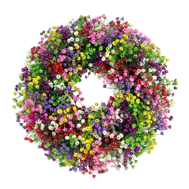 Hohe Qualität Gypsophila Kränze Hochzeiten Girlanden Urlaub Pflanzen Sommer