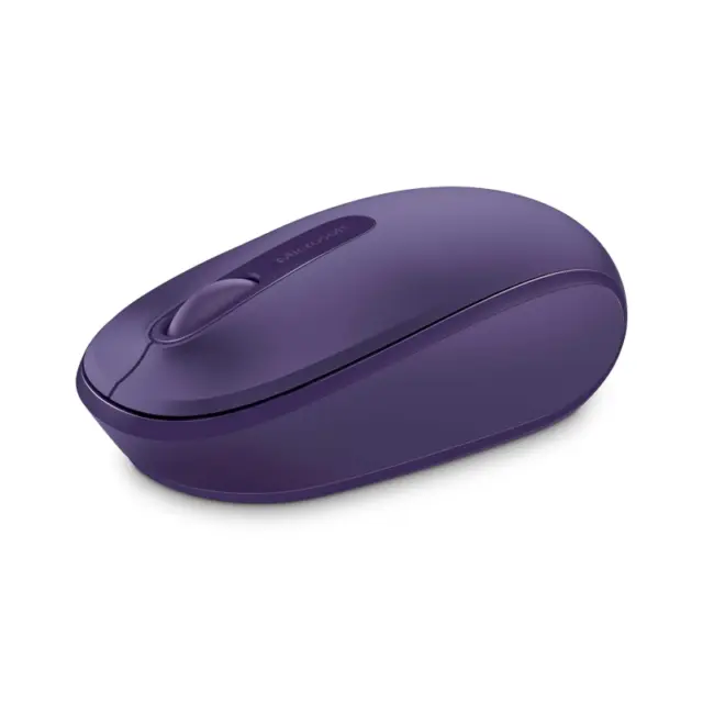 Microsoft Wireless Mobile Mouse 1850 Purple Mini Usb Transceive pu Mice, Trackba