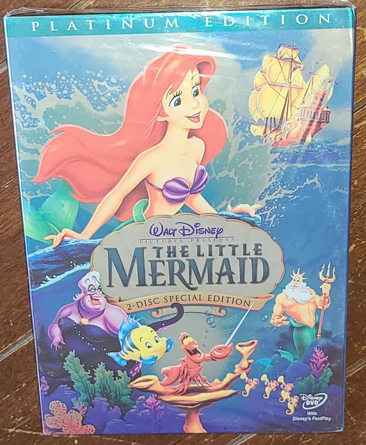 The Little Mermaid (2-DVD, 2006, Widescreen) Free Shipping!