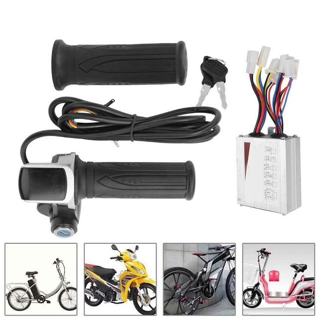 Contrôleur Moteur 24V 250W + Poignée Accélérateur – Pour Vélo E-Bike Scooter – Neuf
