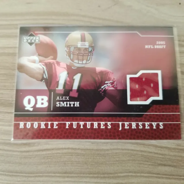ALEX SMITH 2005 Upper Deck ROOKIE Futures Jerseys Patch FREE SHIPPING A176