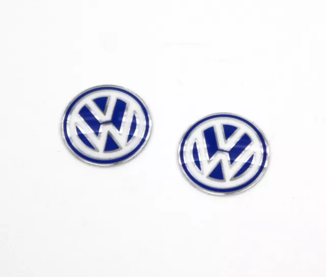 2X EMBLÈME VW Volkswagen clé argent bleu blanc 3B0837891 clé pliante EUR  19,39 - PicClick FR
