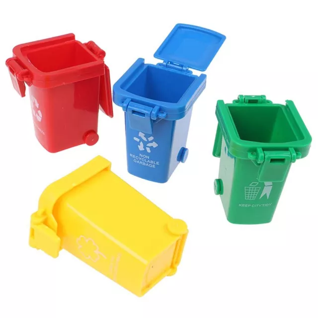 Trash Can Simulation Furniture Toy Dollhouse Trash Can Dollhouse Miniature